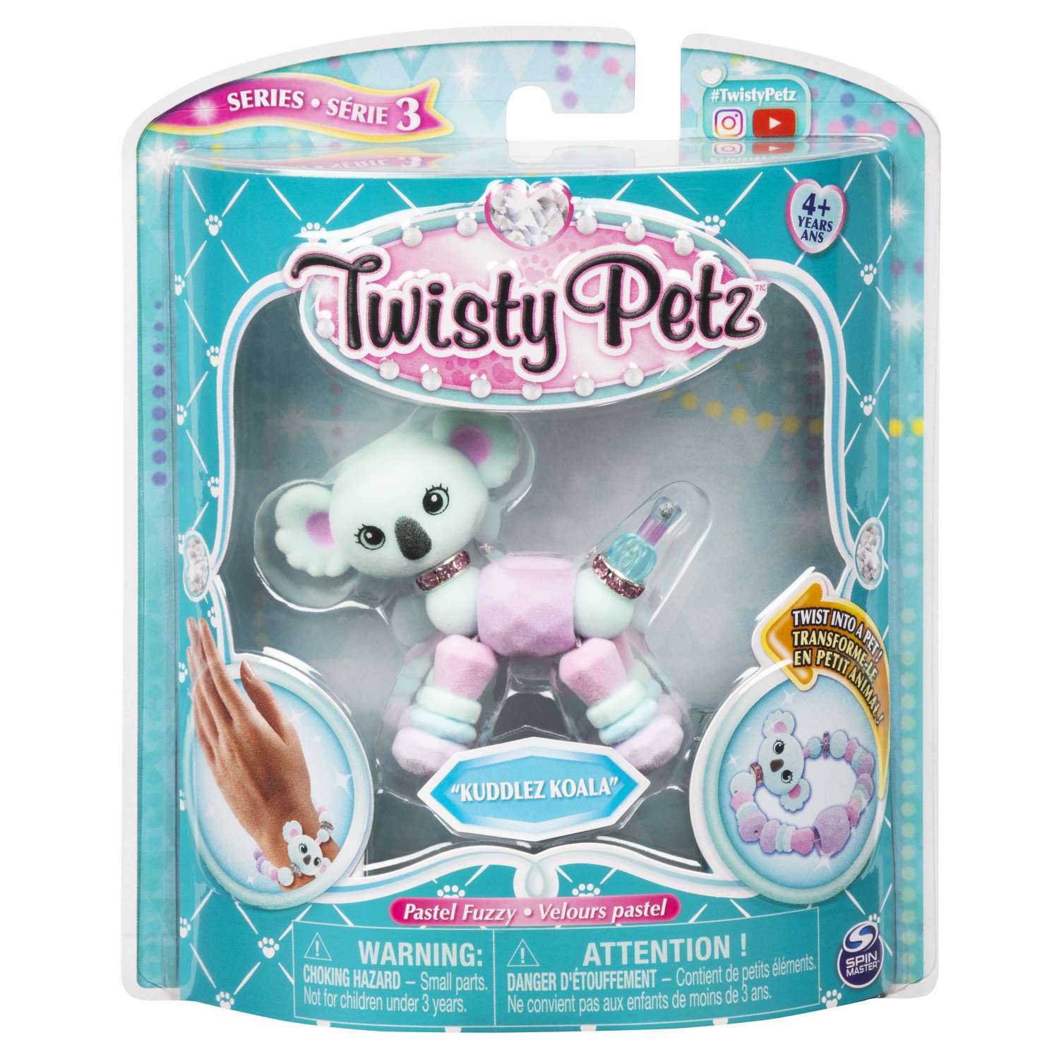 Набор Twisty Petz Фигурка-трансформер для создания браслетов Kuddlez Koala 6044770/20121565 - фото 1