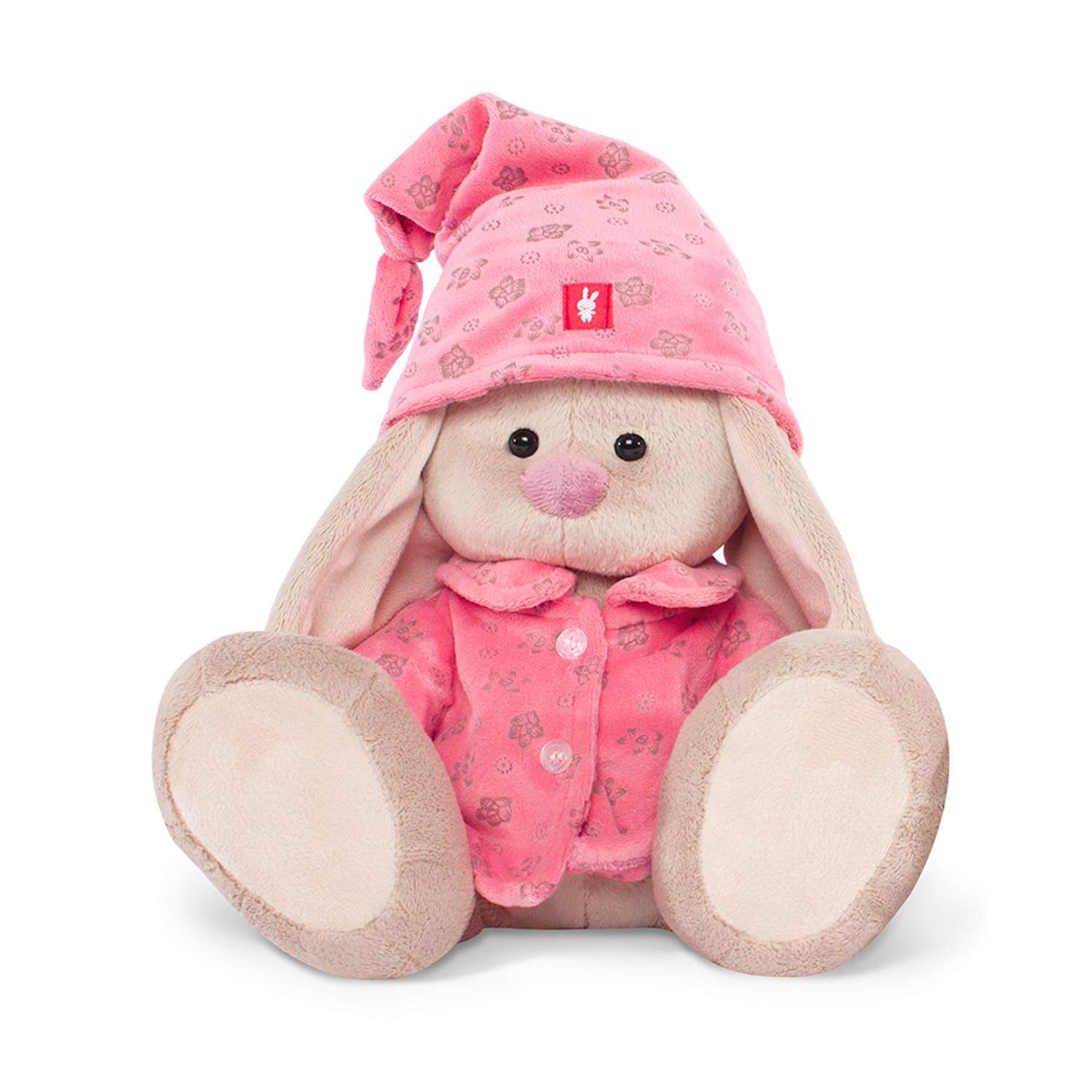 Мягкая игрушка BUDI BASA Зайка Ми в розовой пижаме 18 см SidS-070 - фото 1