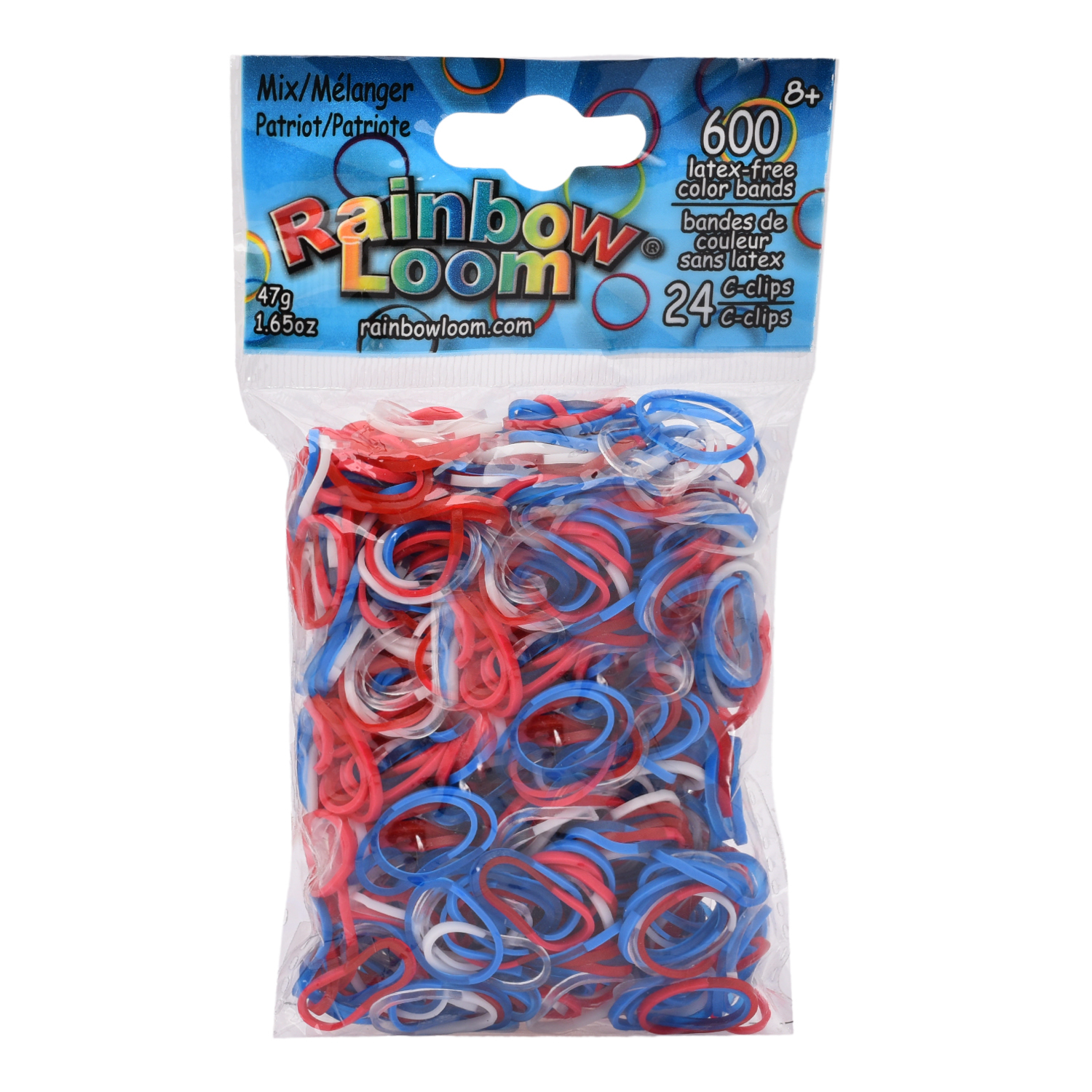 Резинки RAINBOW LOOM Патриот Patriot - фото 1