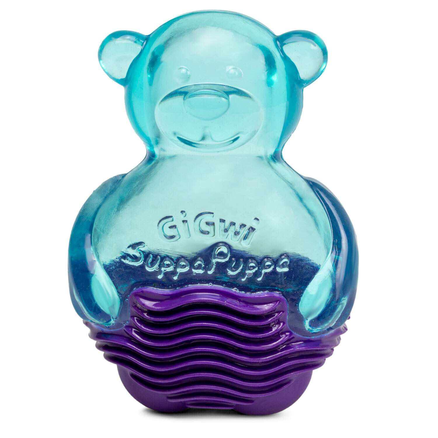Игрушка для собак GiGwi Мишка с пищалкой Синий 75424 - фото 1