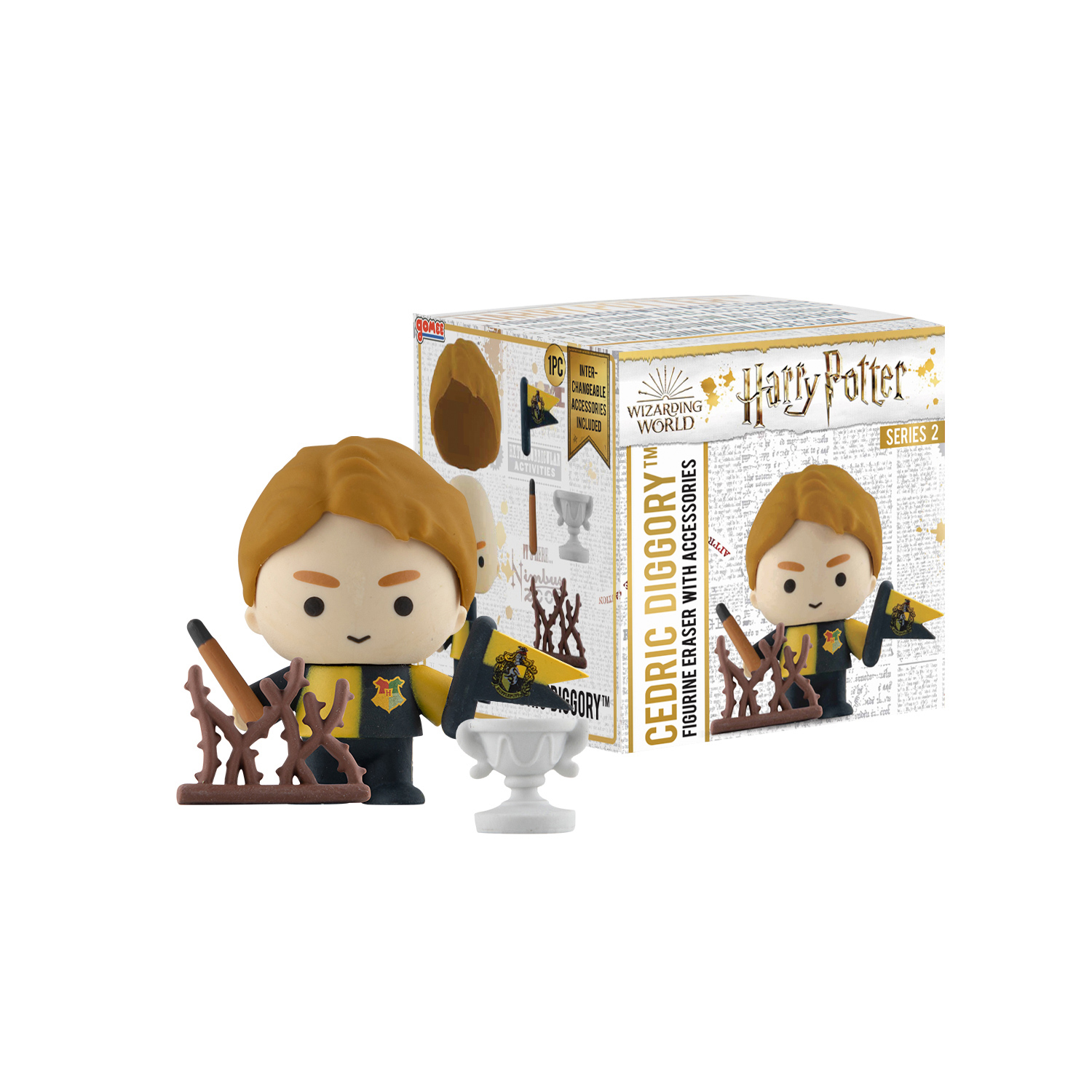 Фигурка сборная Harry Potter Gomee Седрик Диггори серия 2 купить по цене  869 ₽ в интернет-магазине Детский мир