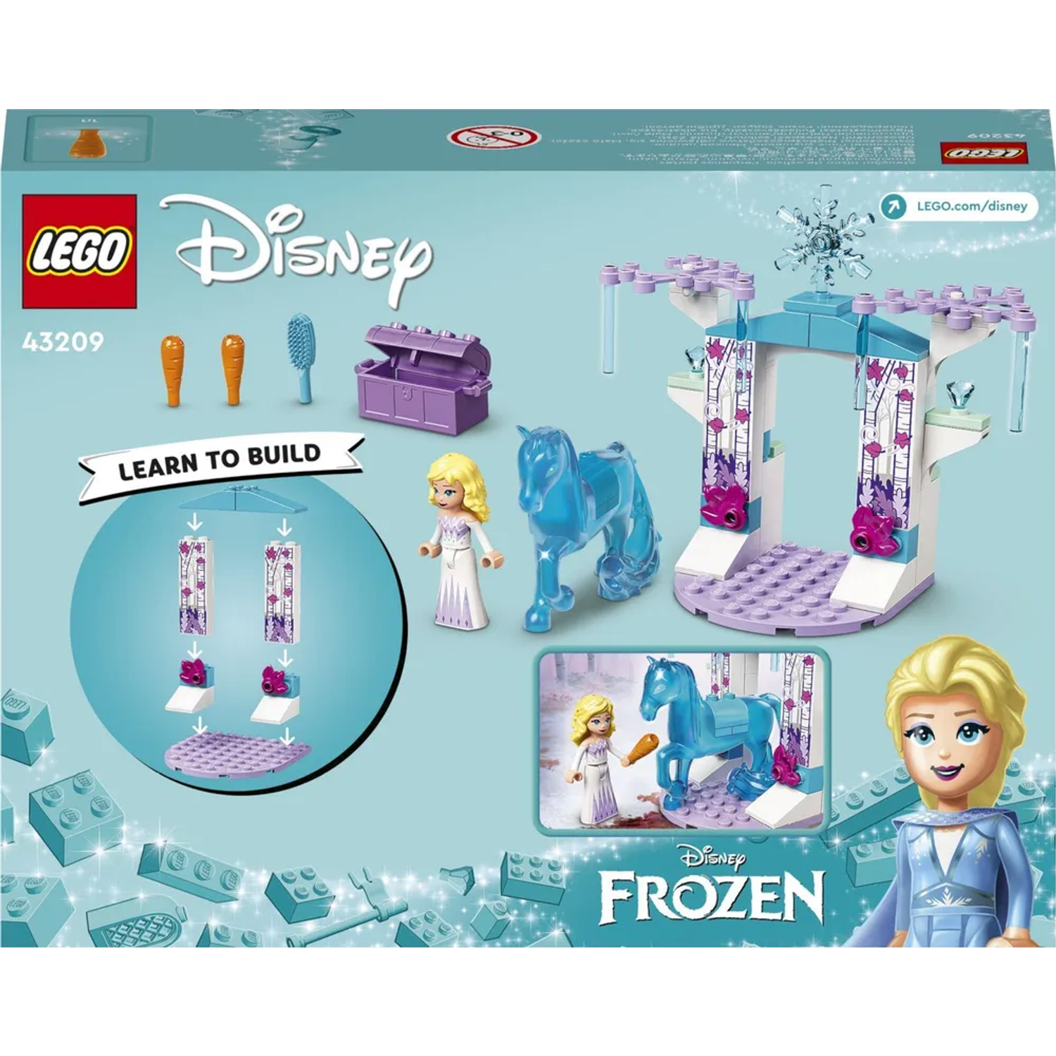 Конструктор LEGO Princesses Ледяная конюшня Эльзы и Нокка 43209 - фото 2