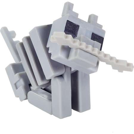 Фигурка Minecraft Волк-скелет с аксессуарами GTP15