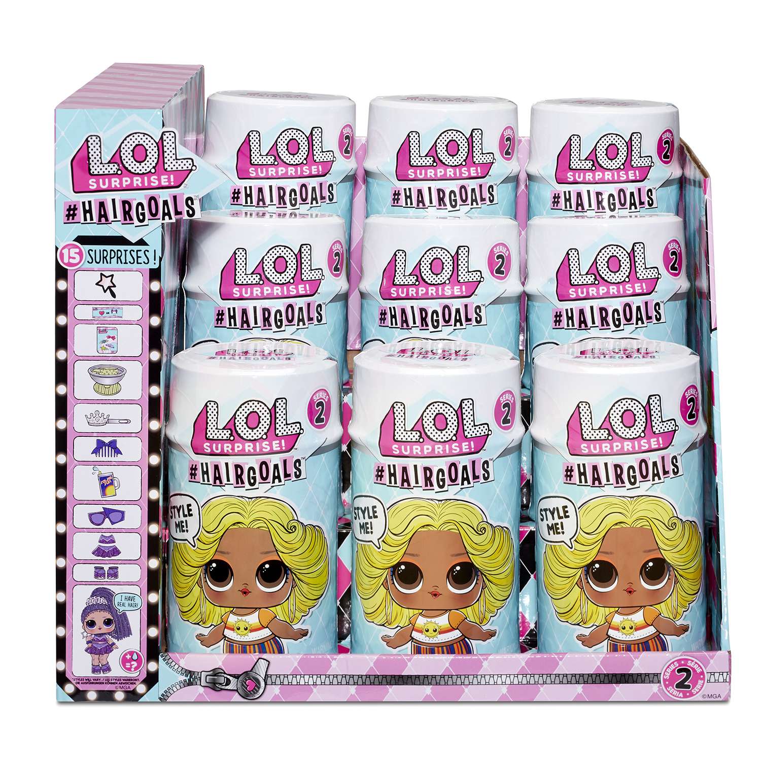 Кукла L.O.L. Surprise! Hairgoals 2.0 в непрозрачной упаковке (Сюрприз) 572657EUC 572657EUC - фото 17