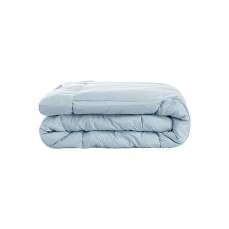 Одеяло/покрывало DeNASTIA 170x205 см голубой R020014