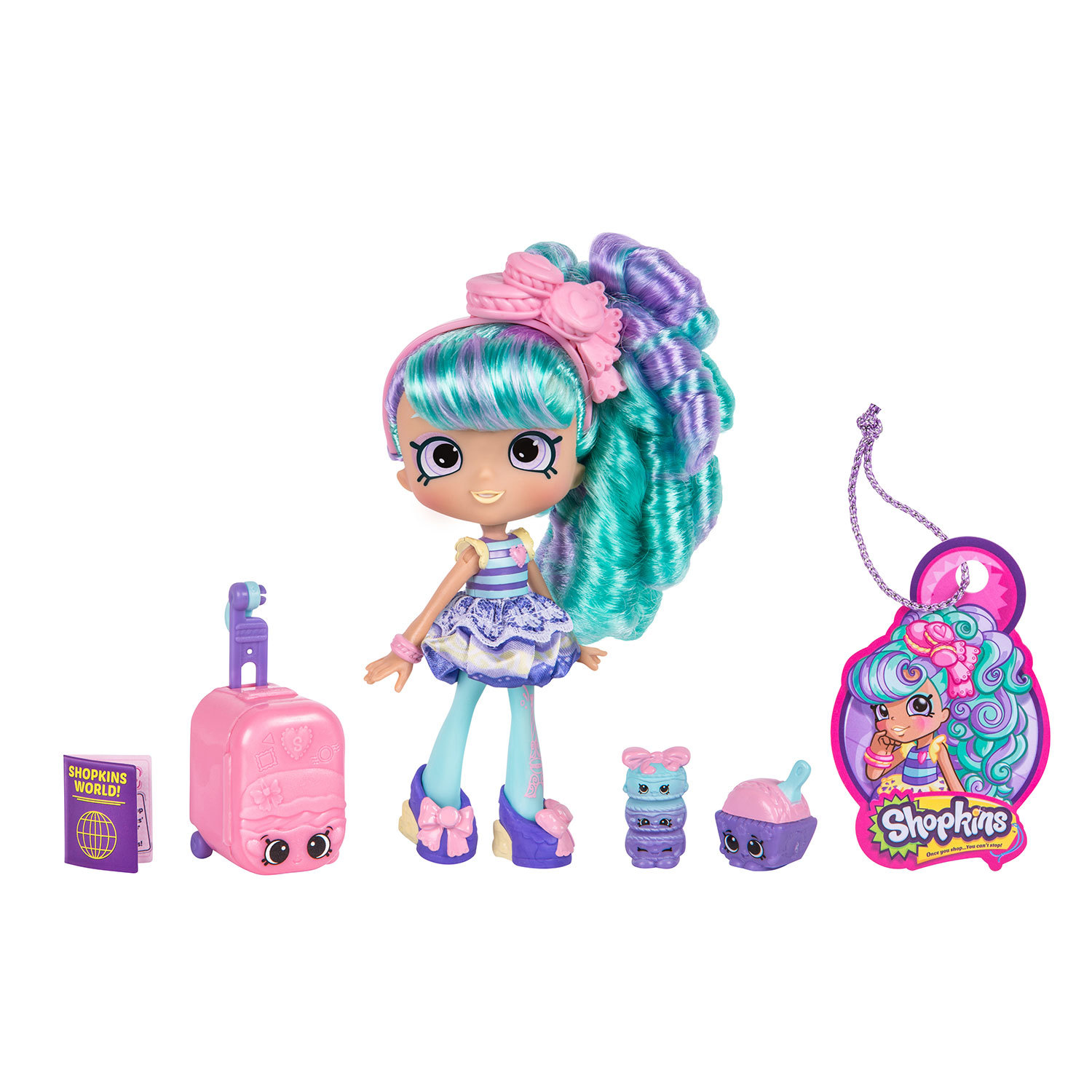 Кукла Shopkins Shoppies Мари Макарун Путешествие в Европу 56419 - фото 1