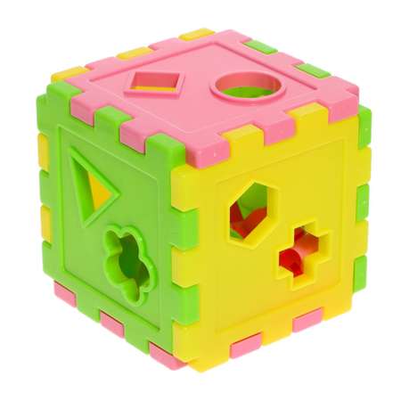 Логический куб Нижегородская игрушка 003