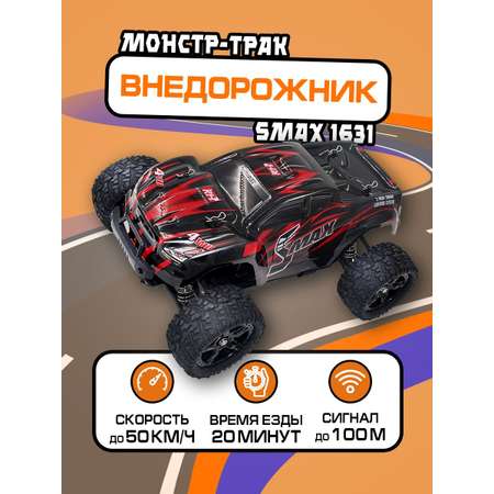 Машина на радиоуправлении Remo Hobby Smax II 4WD (RH1631) Красный