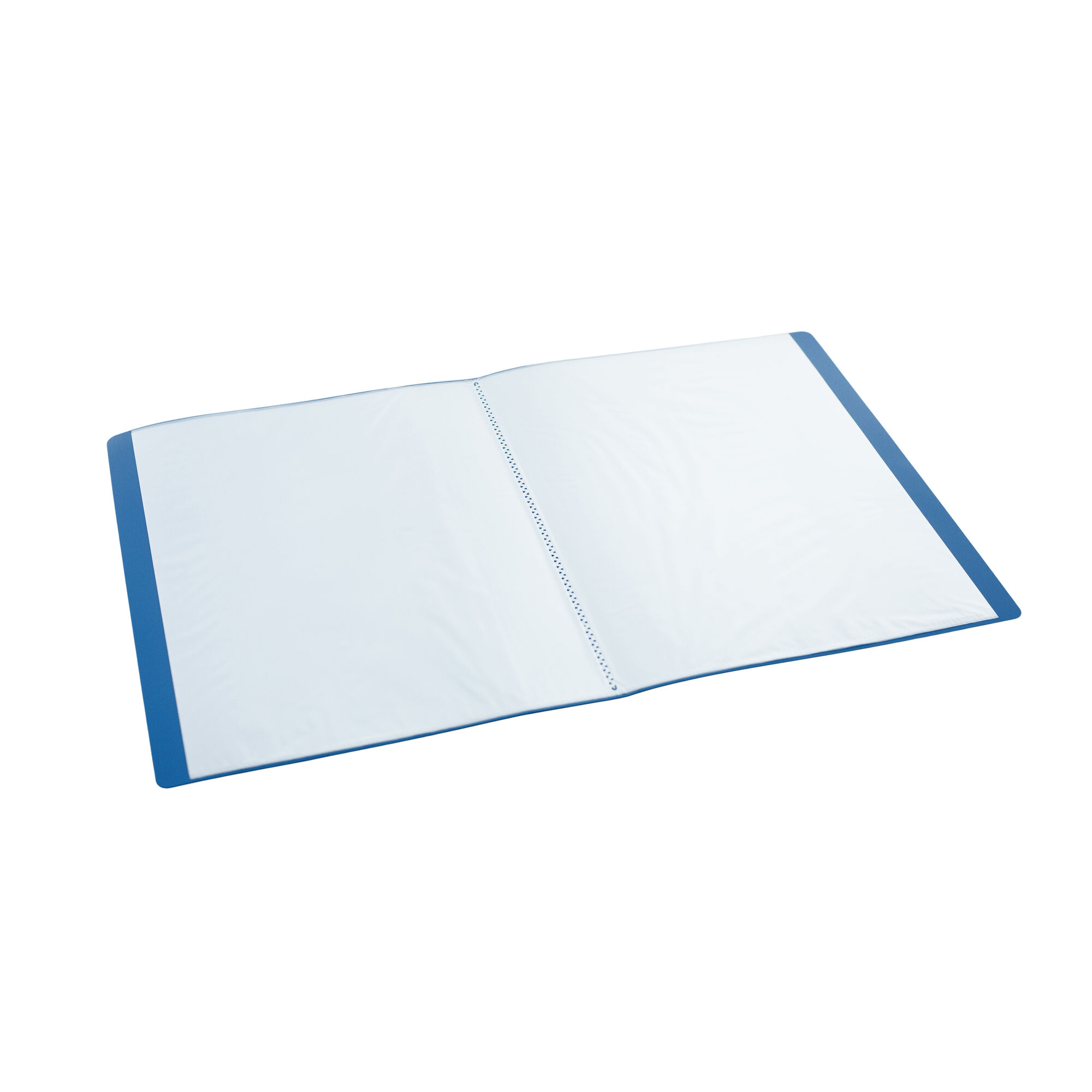 Папка с 10 файлами А4 Консул пластик 0.5 мм цвет синий - фото 3