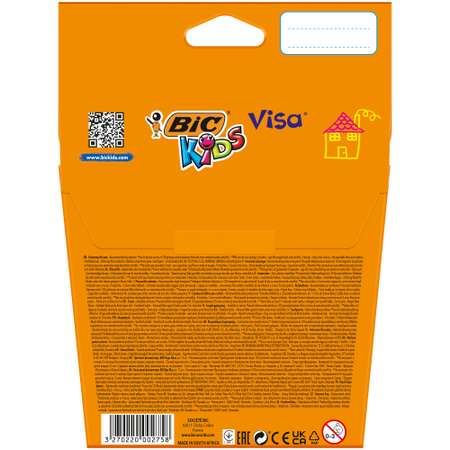 Фломастеры BIC Kids Visa 12 цв