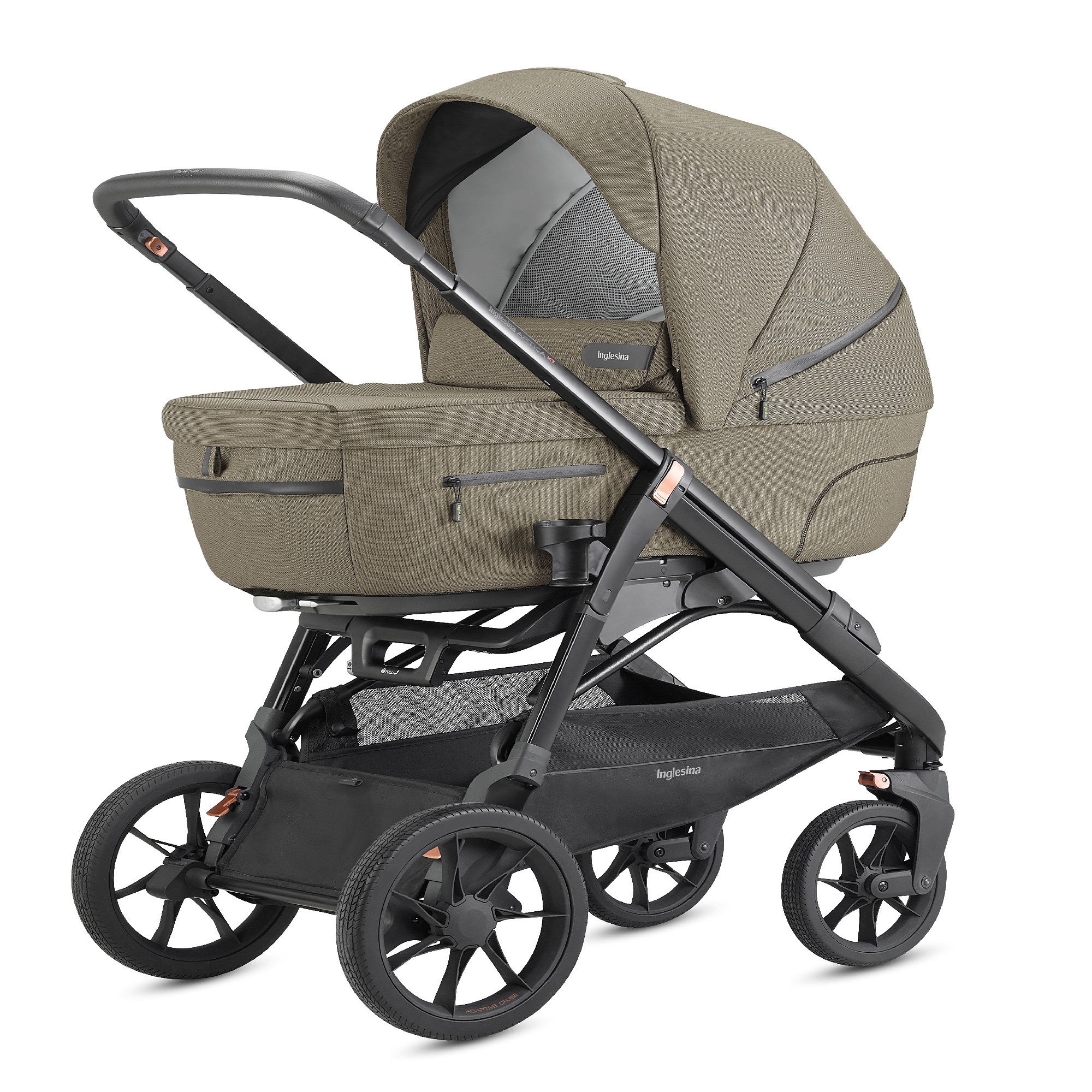 Коляска 3в1 Inglesina Aptica Quattro Tuareg Beige - фото 1