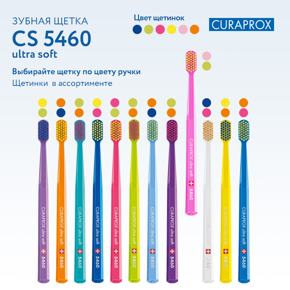 Зубная щетка Curaprox ultrasoft сиреневая - фото 9