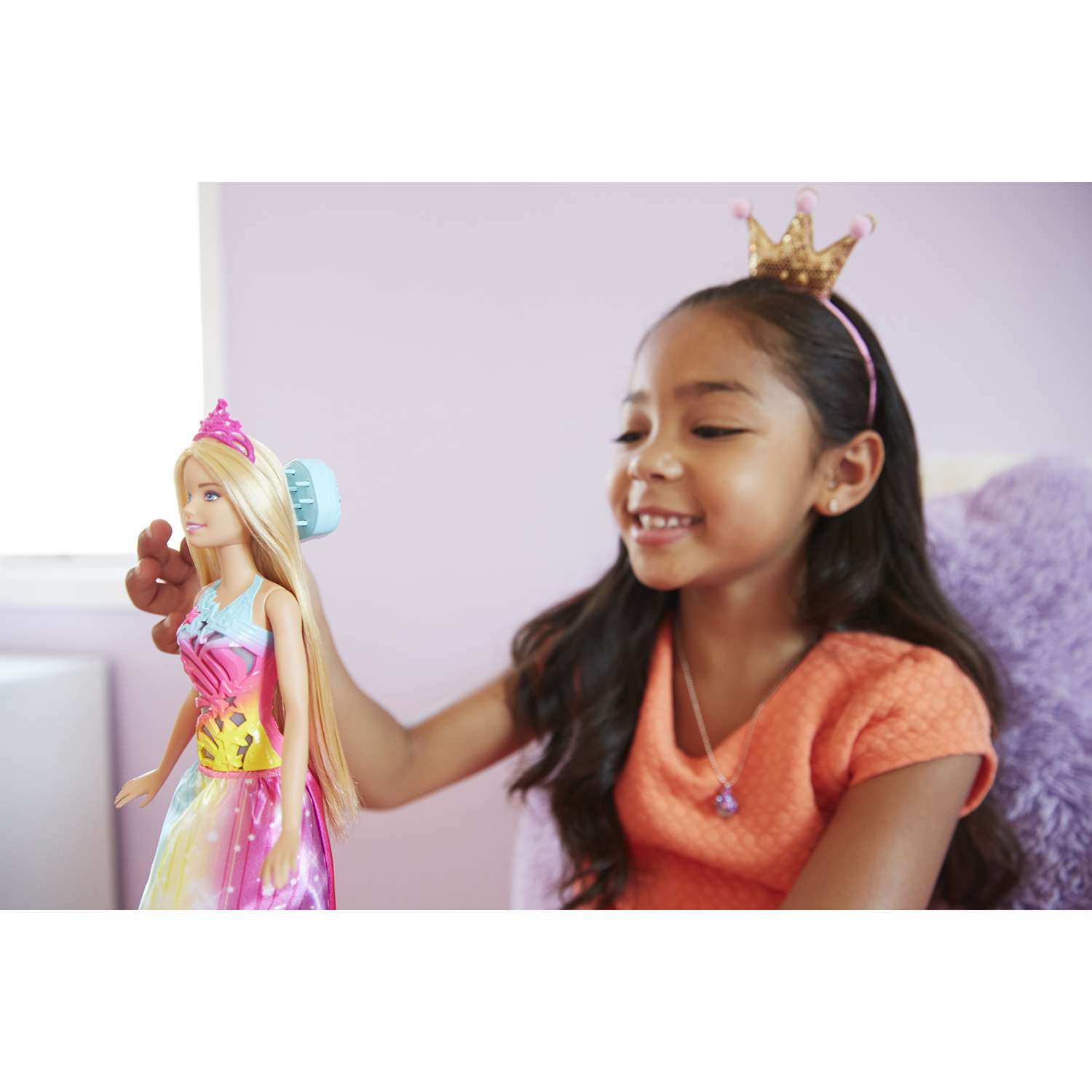 Кукла Barbie Принцесса Радужной бухты FRB12 FRB12 - фото 9