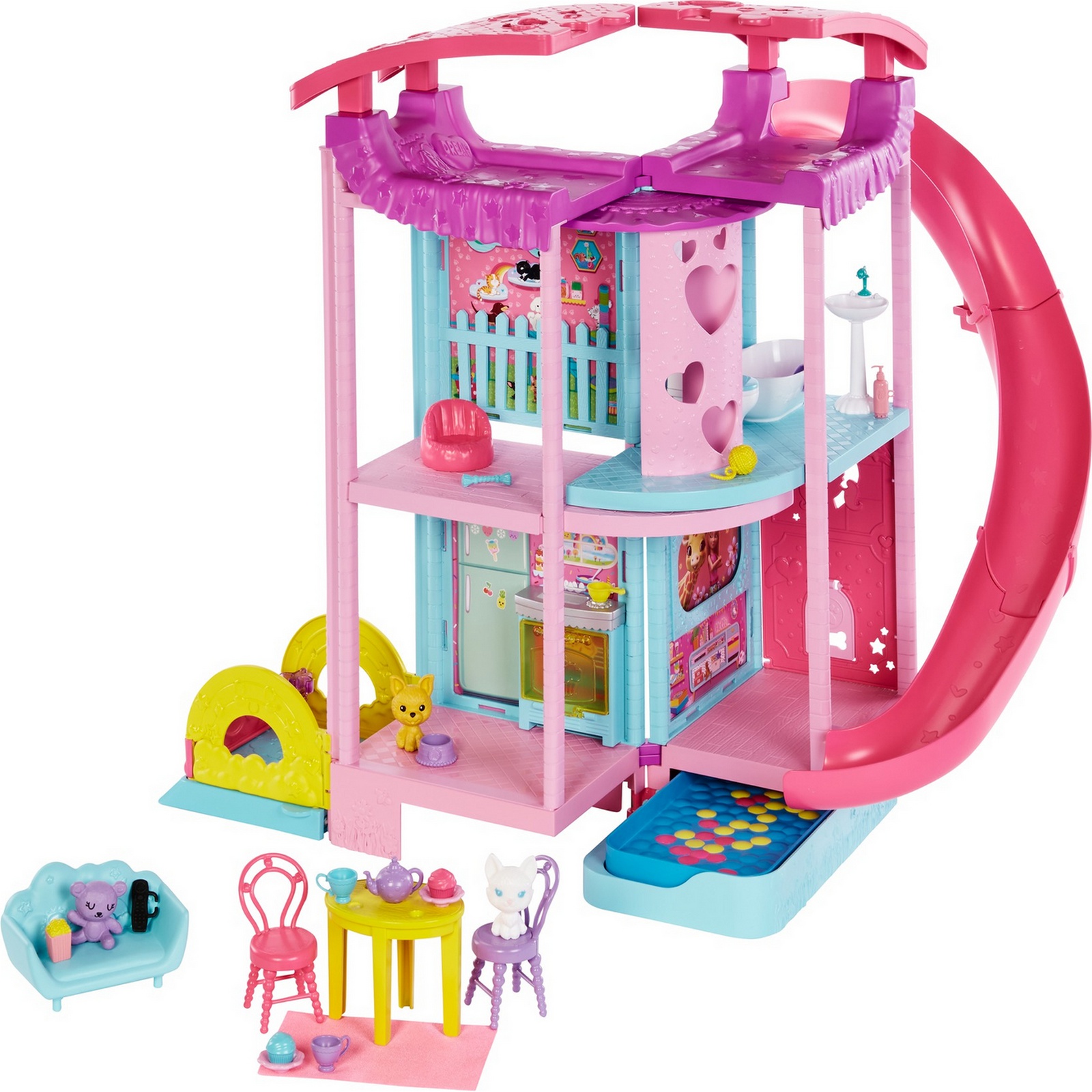 Домик для кукол Barbie HCK77 - фото 1