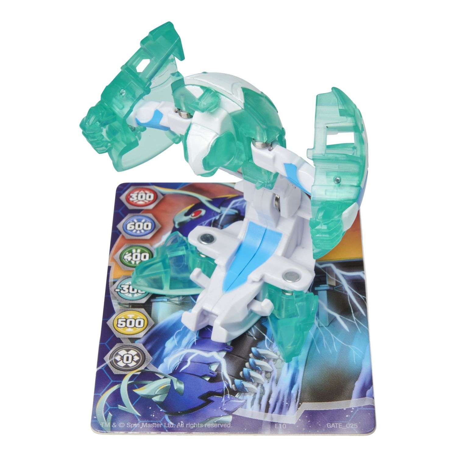 Фигурка-трансформер Bakugan Геоган S3 Wraith White 6059850/20129000 - фото 2