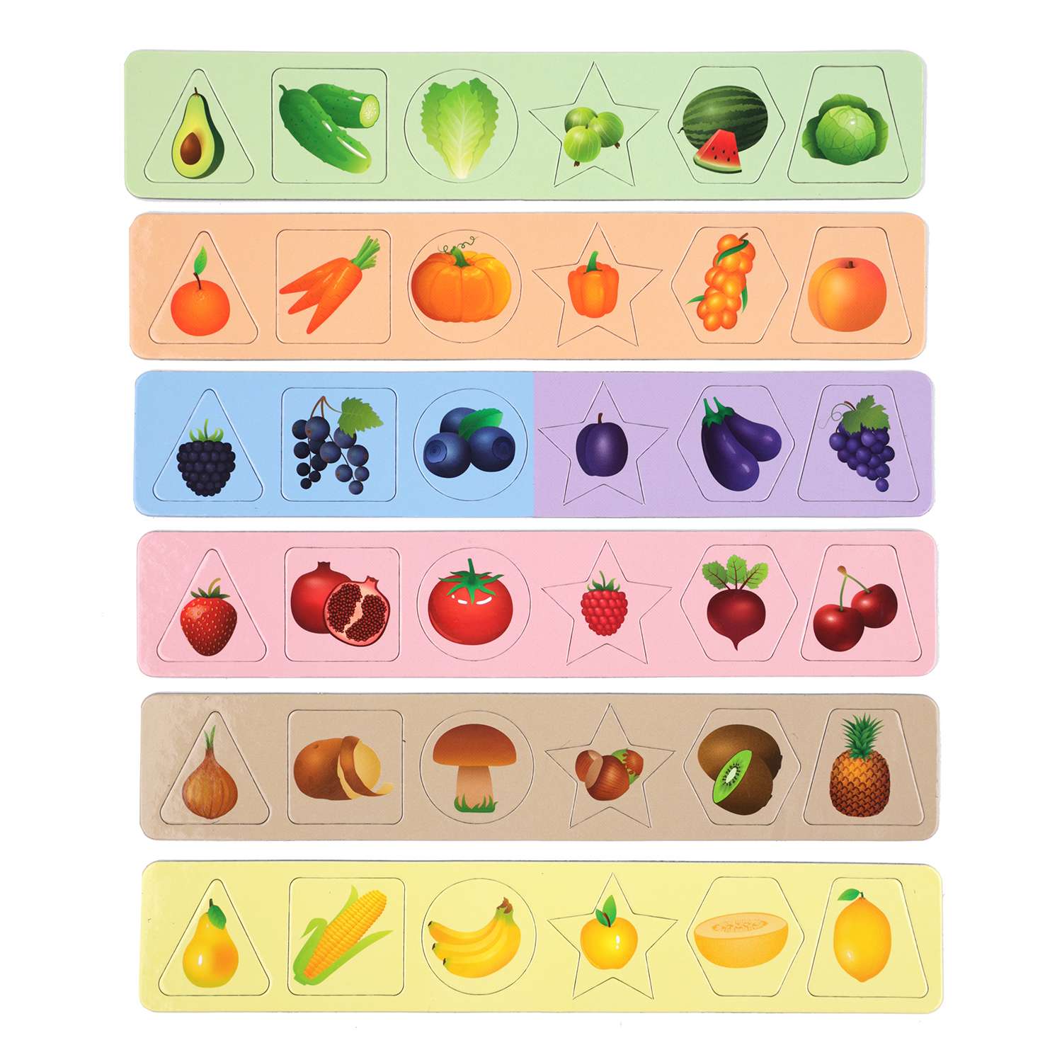 Магнитная игра на холодильник Бигр Разноцветики УД47 - фото 2