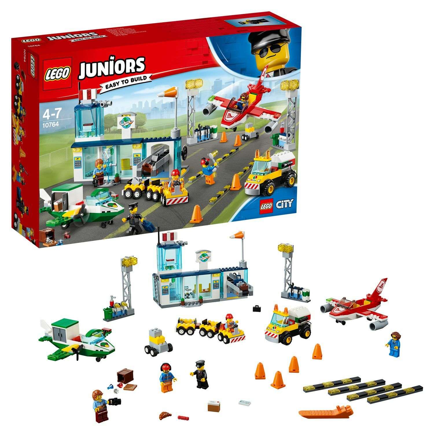 Конструктор LEGO Juniors Городской аэропорт 10764 - фото 1