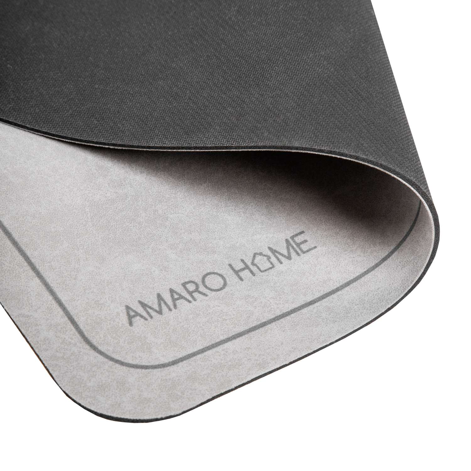 Коврик для ванной AMARO HOME с абсорбирующим эффектом серый 60х40 см - фото 10