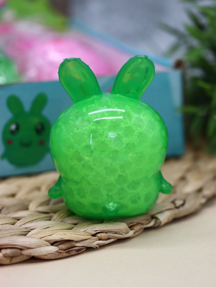 Мялка-антистресс iLikeGift Rabbit ball green - фото 4