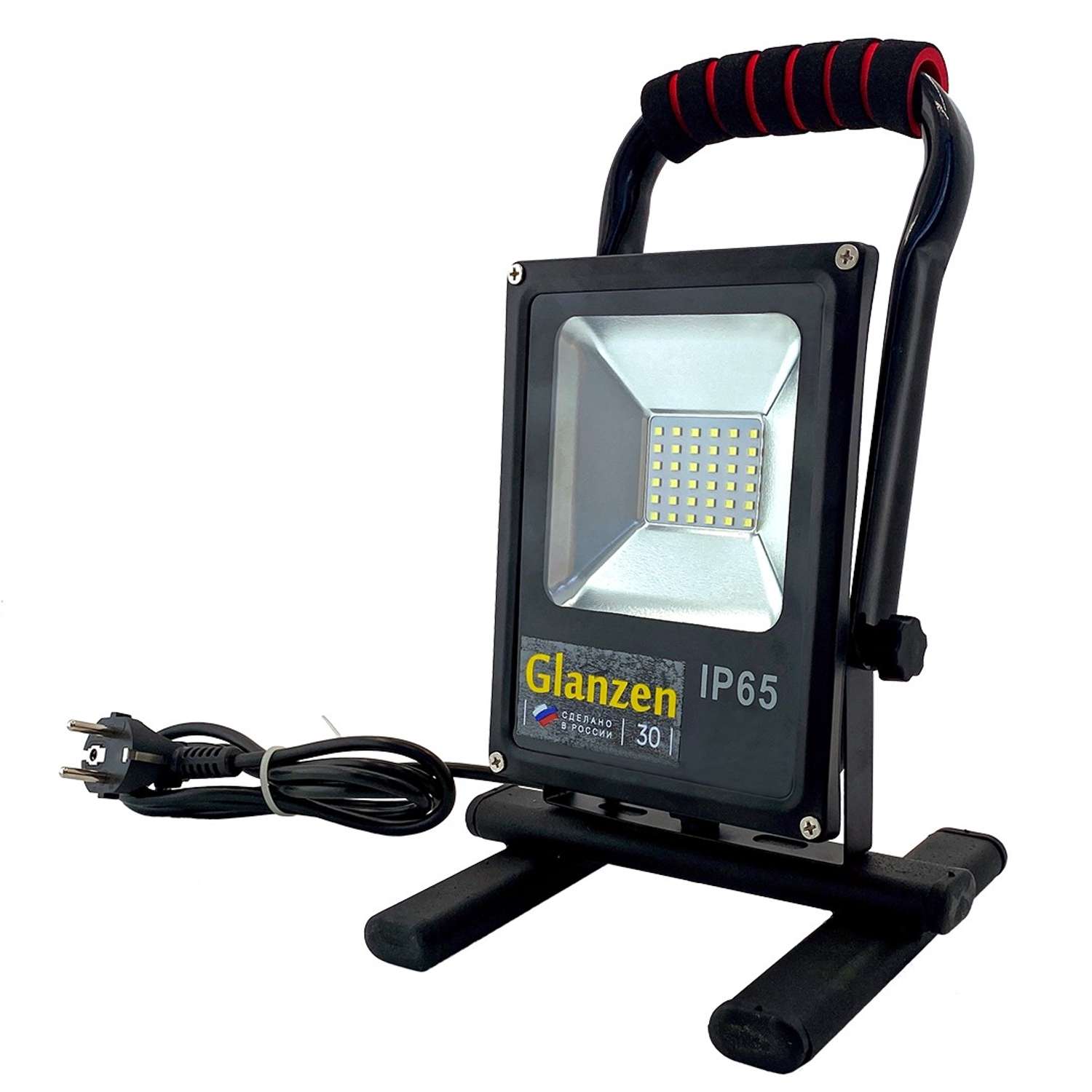 Прожектор переносной GLANZEN FAD-0015-30 - фото 1