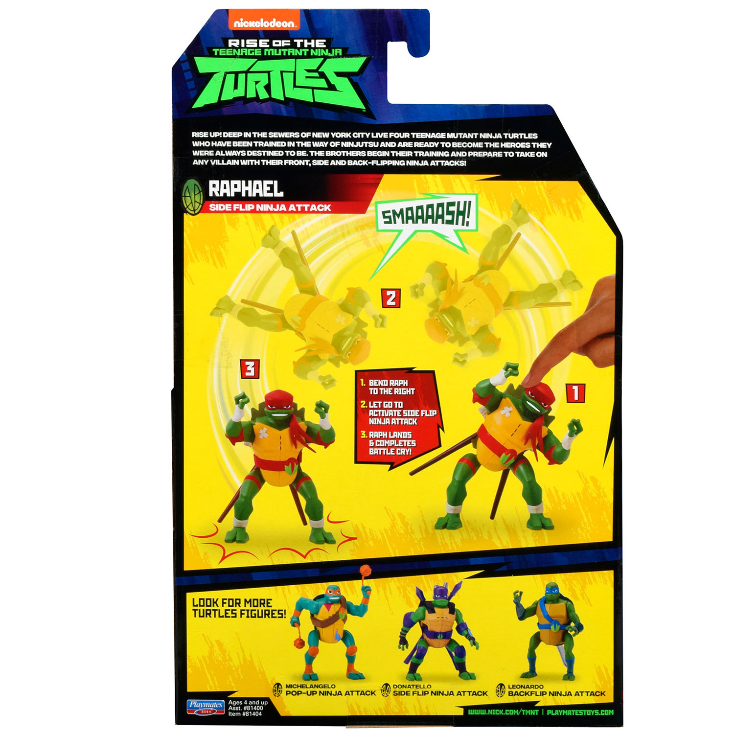 Фигурка TMNT Рафаэль 81404 - фото 4