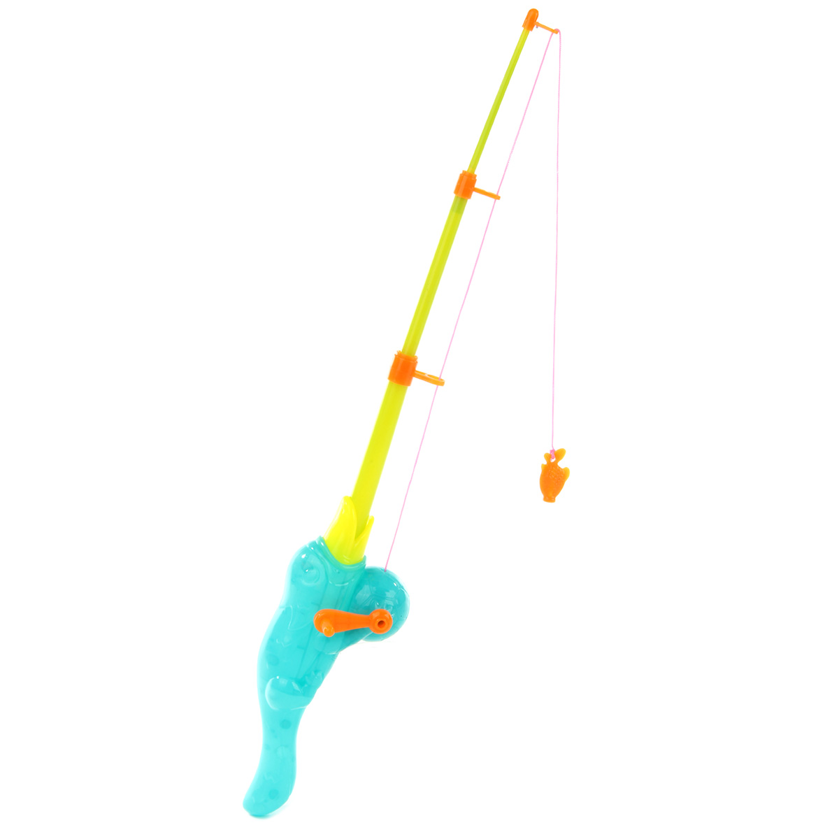 Магнитная рыбалка Veld Co игрушечная удочка и 3 рыбки со светом Подводный мир + батарейки в комплекте - фото 4