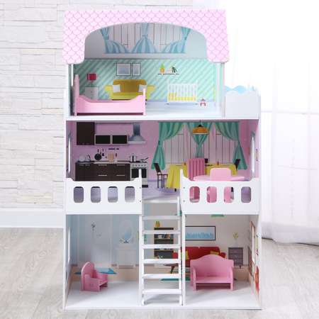Кукольный дом Happy Valley «Пастила» с интерьером и мебелью
