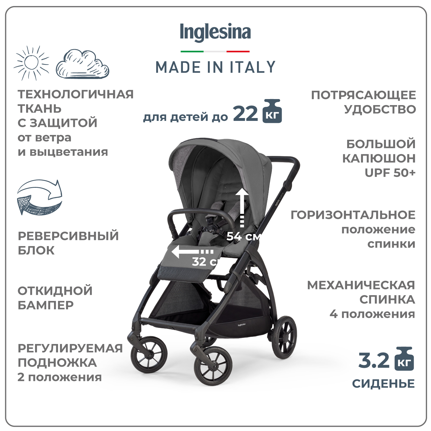 Коляска 3в1 Inglesina Electa - фото 7