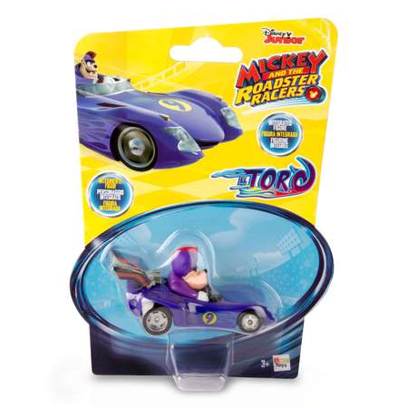 Автомобиль Микки и веселые гонки Родстер с пилотом темно-фиолетовый