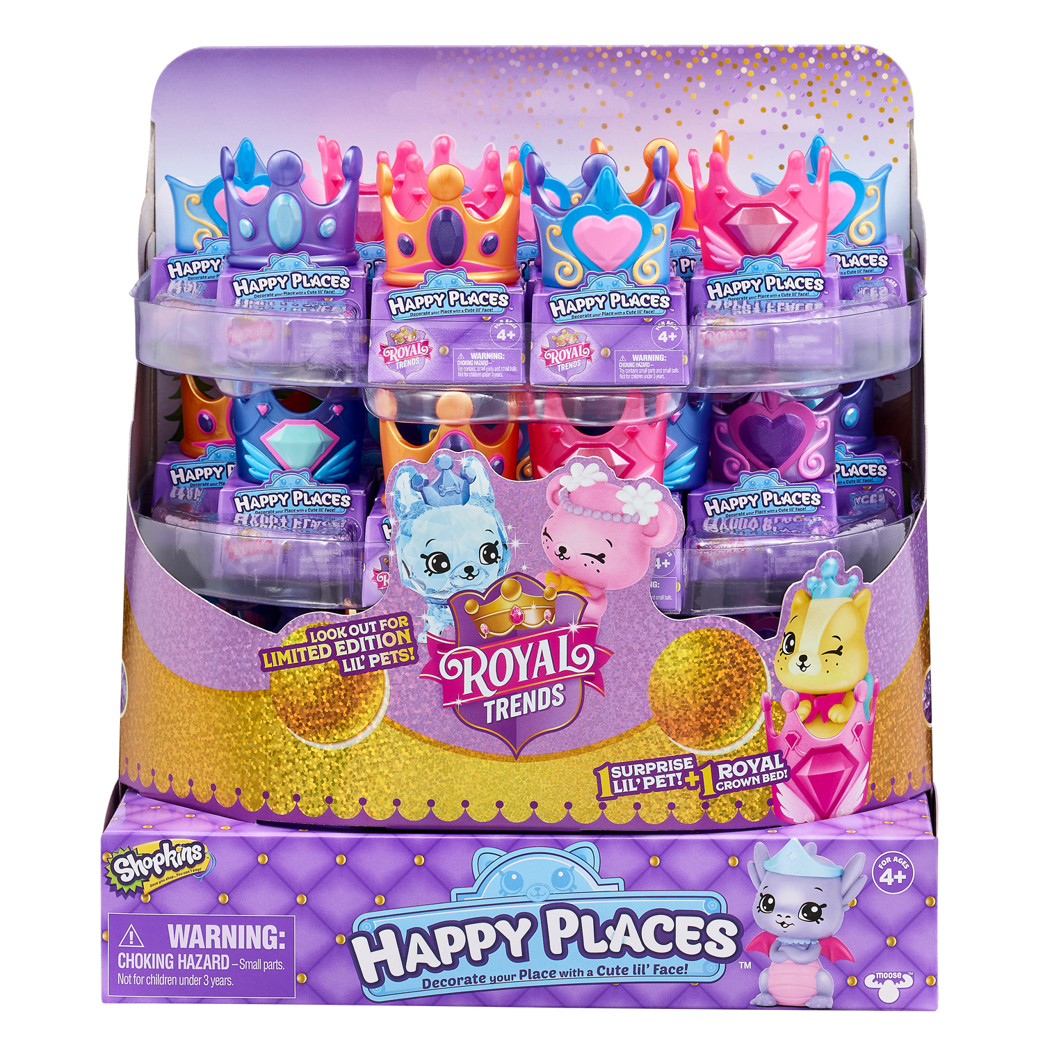 Игрушка Happy Places Shopkins (Happy Places) Королевская мода Маленький питомец Желтый в непрозрачной упаковке (Сюрприз) 57574_2 - фото 8