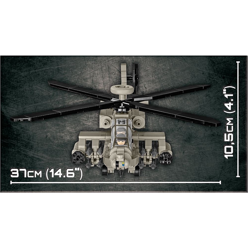 Конструктор COBI Вертолет Armed Forces AH-64 Apache - фото 6