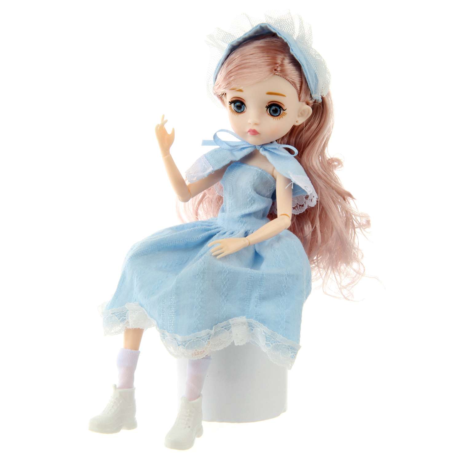 Кукла Veld Co Ассоль в платье с собачкой 122170 - фото 6