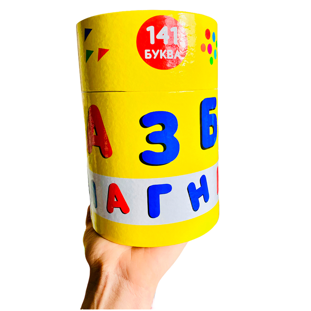 Обучающий набор BeeZee Toys Магнитная азбука классическая 141 буква - фото 4