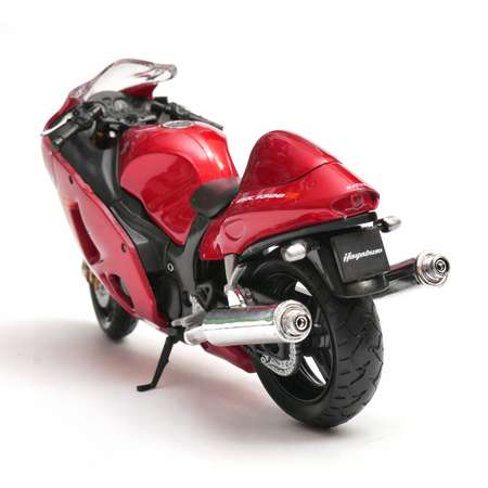 Мотоцикл WELLY 1:18 Suzuki Hayabusa красный