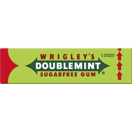 Резинка жевательаня Doublemint мята 13.6г