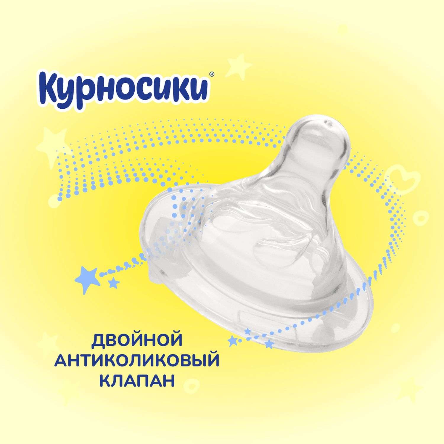 Бутылочка для кормления Курносики с широким горлом 250мл 11270 - фото 11