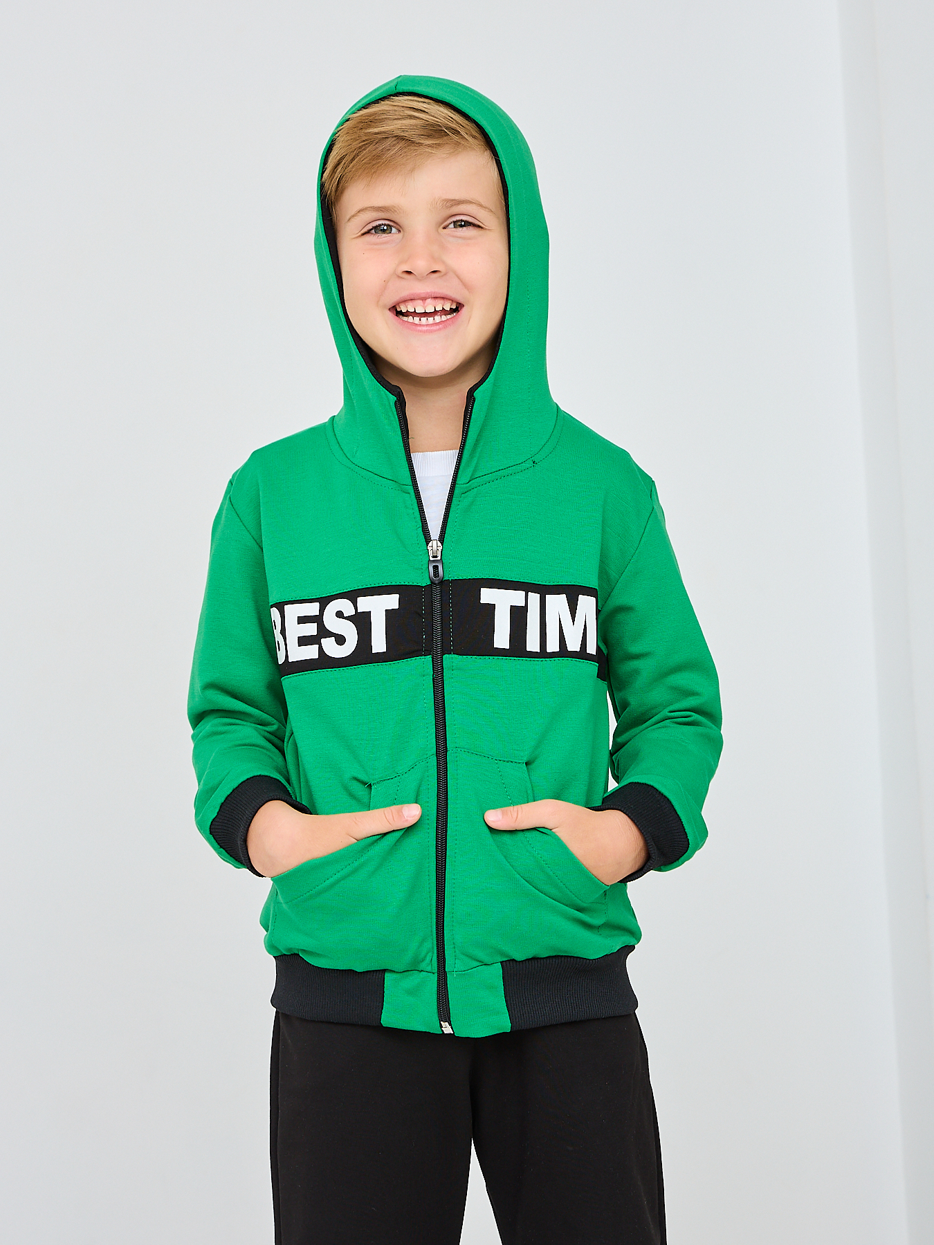 Костюм спортивный Mil Art kids 1902201528SUIT-SPORT-TITLE-GREEN - фото 8