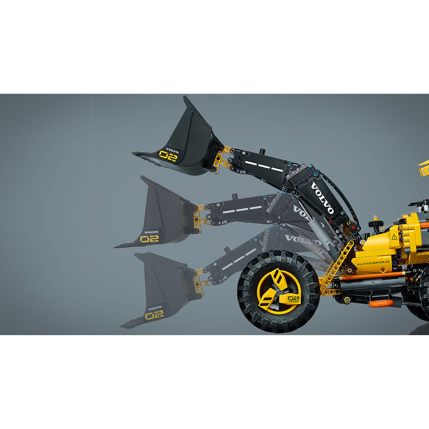 Конструктор LEGO Technic Volvo колёсный погрузчик ZEUX 42081 - фото 61