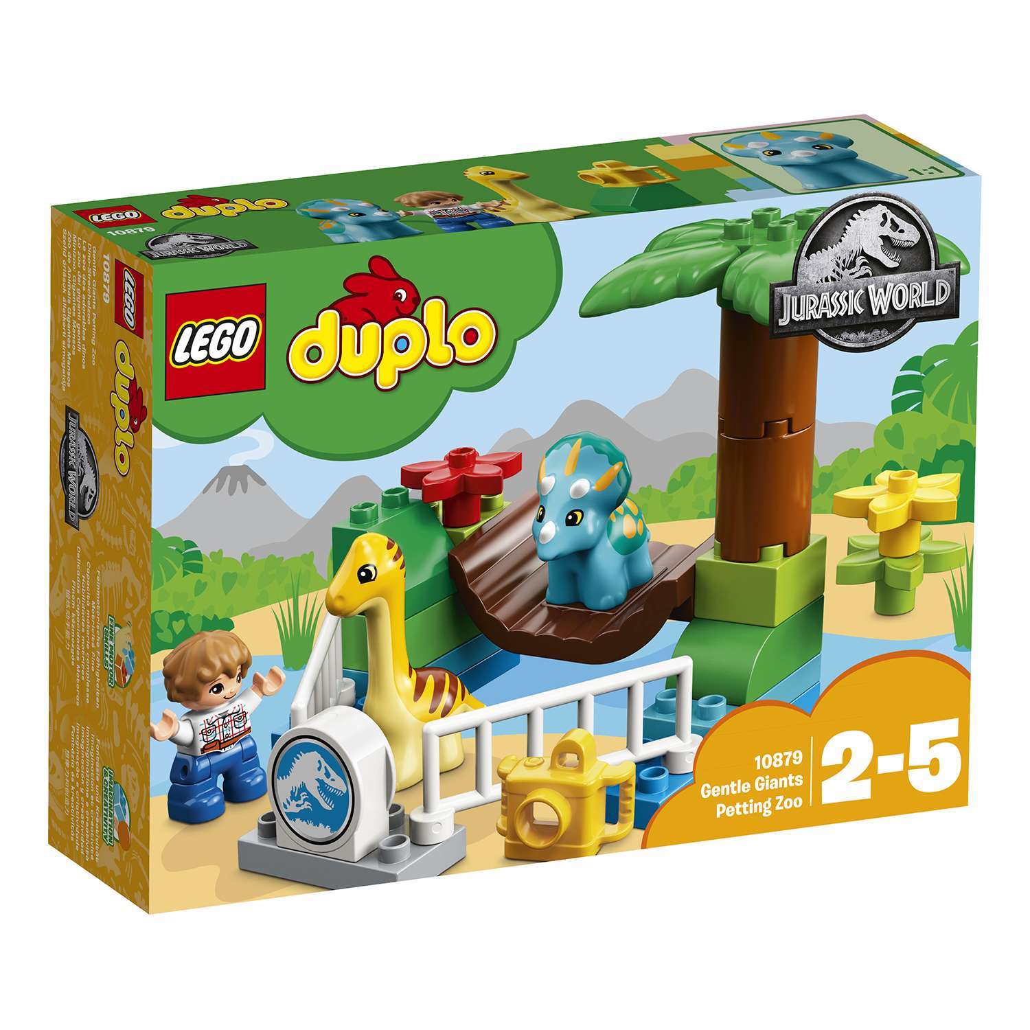 Конструктор LEGO DUPLO Jurassic World Парк динозавров 10879 - фото 2