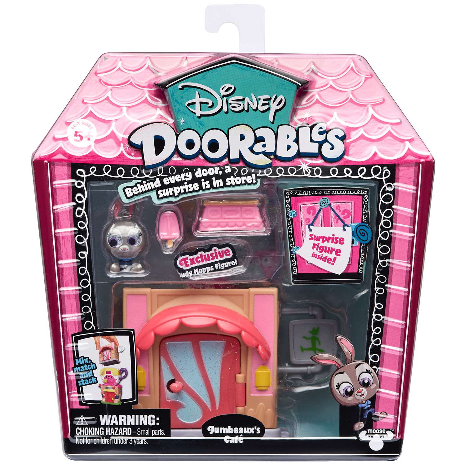 Мини-набор игровой Disney Doorables Зверополис с 2 фигурками (Сюрприз) 69418 - фото 2