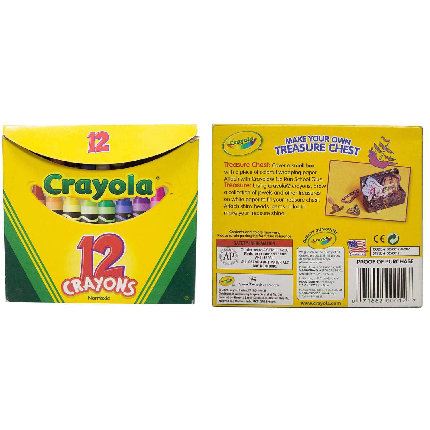 Мелки восковые Crayola 12 цв. - фото 6