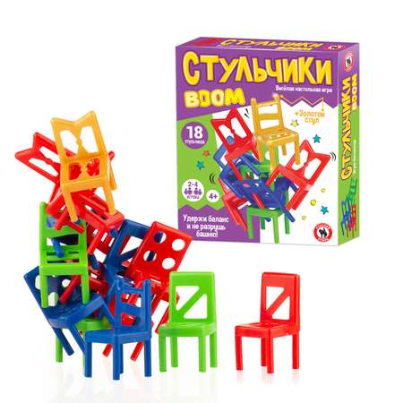 Игра настольная Русский стиль Балансир Стульчики 04630/1