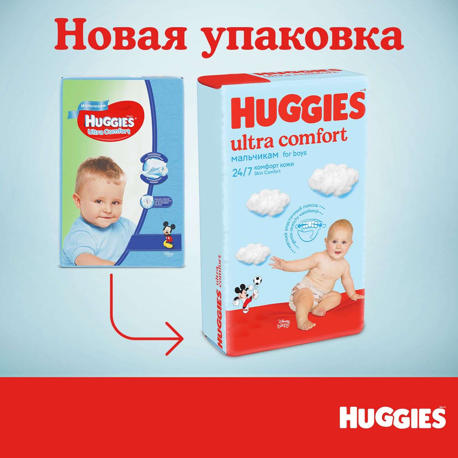 Подгузники для мальчиков Huggies Ultra Comfort 3 5-9кг 80шт - фото 10