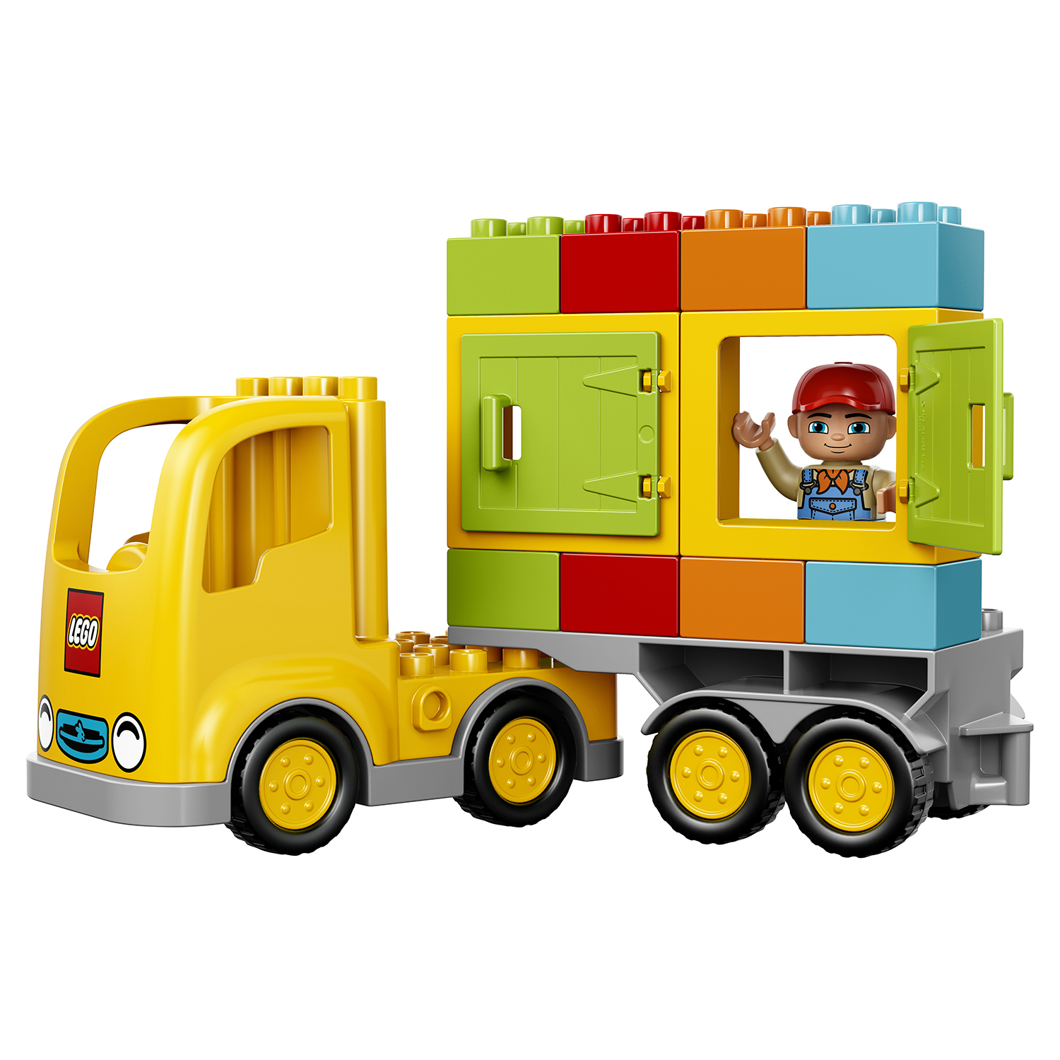 Конструктор LEGO DUPLO Town Желтый грузовик (10601) - фото 6