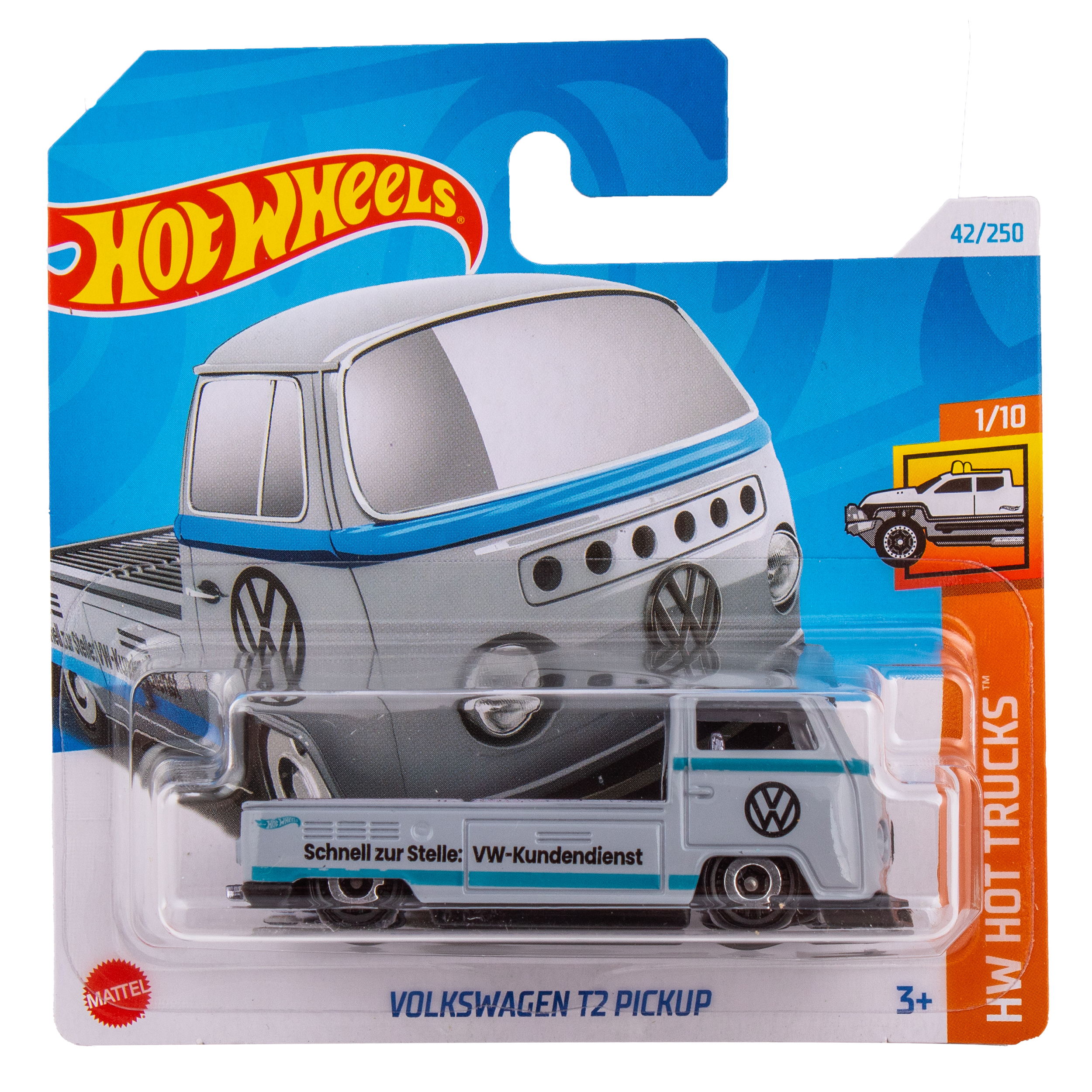 Автомобиль Hot Wheels Volkswagen T2 Pickup 5785(42) - фото 1