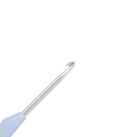 Крючок для вязания Hobby Pro гладкий из практичного металла с прорезиненной мягкой ручкой 3.5 мм 953350