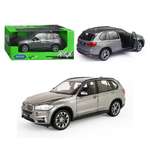 Автомобиль Welly BMW BMW X5 1:24 серый