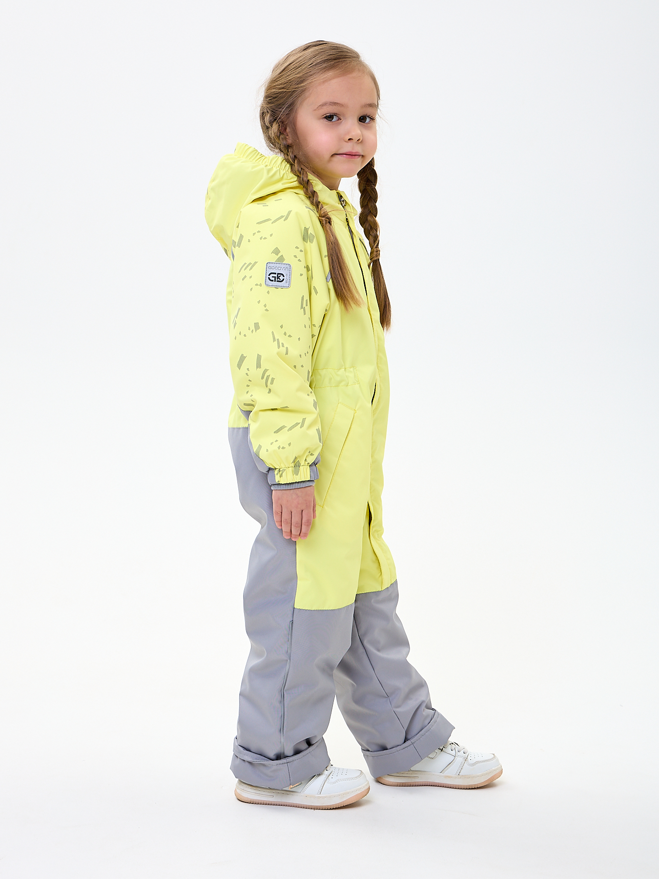 Комбинезон GooDvinKids КМ21019-10/лимонСВ - фото 2