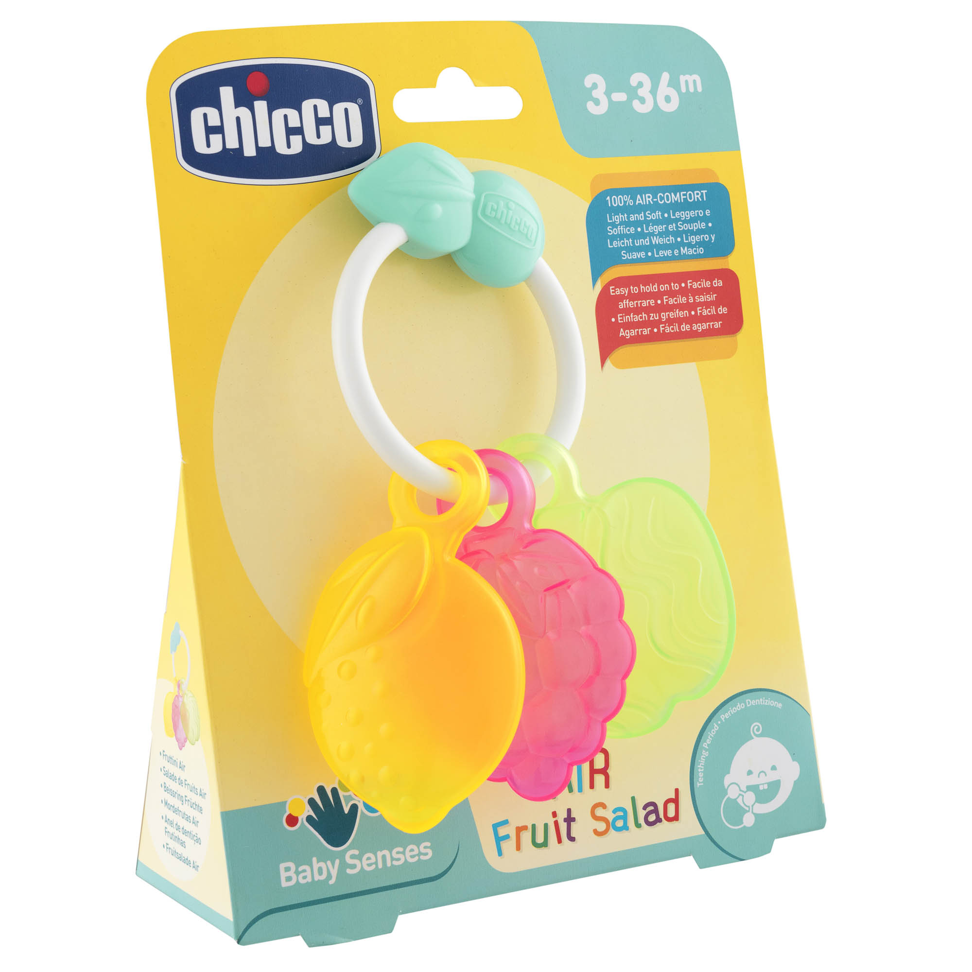 Игрушка-прорезыватель Chicco Фруктовый микс 00009368000000 - фото 4