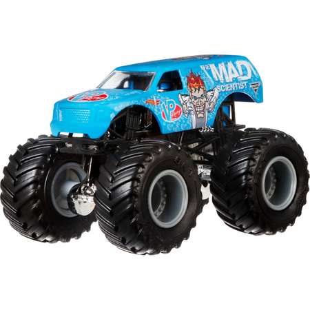 Машина Hot Wheels Monster Jam 1:64 Epic Edditions Безумный ученый FLW90